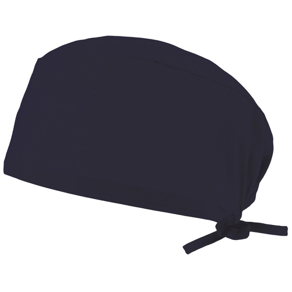 VL ENLIL. Gesundheitsbonnet (190g/m²), in Baumwolle (35%) und Polyester (65%) - blau