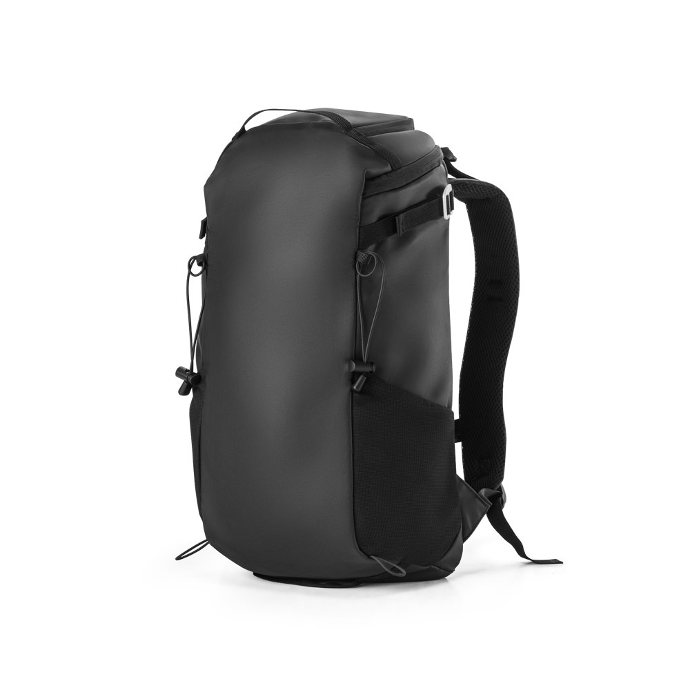 ALASCA. Wanderrucksack mit wasserdichter Beschichtung - schwarz