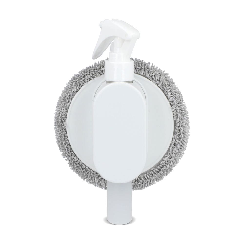 2-in-1-Spray und Reinigungstuch - weiss
