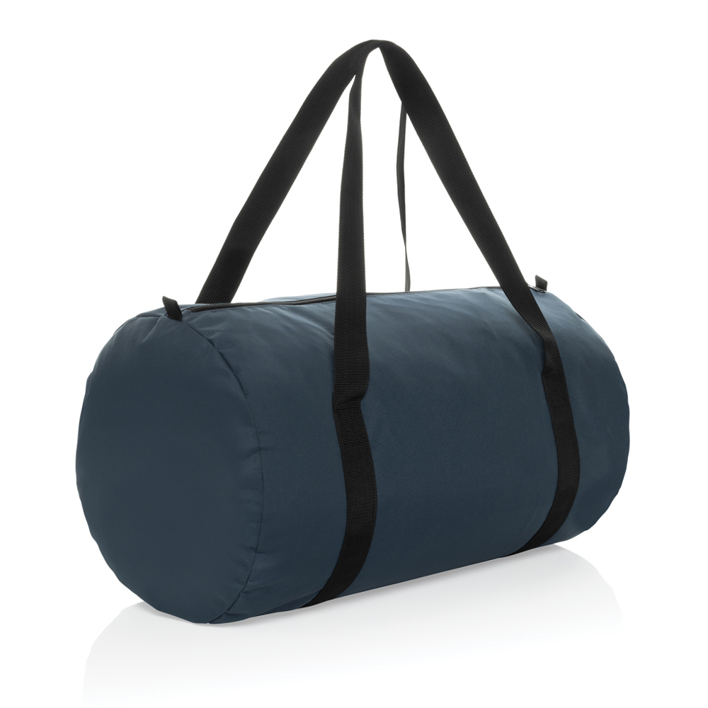 Dillon AWARE™ RPET faltbare Sporttasche - navy blau (± PMS 19-3932TCX)
