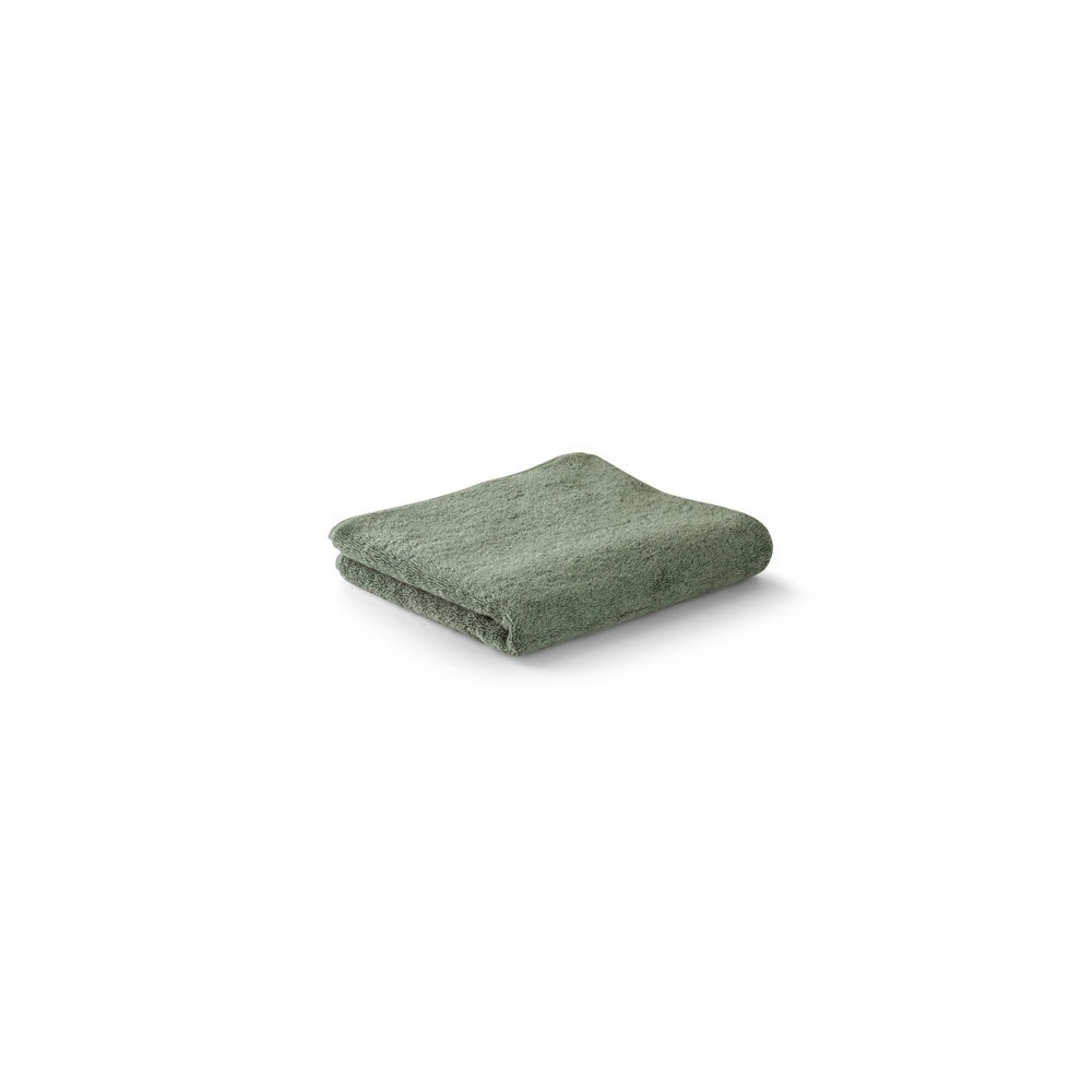 BARDEM S. Handtuch (350 g/m²) aus Baumwolle (82%) und recycelter Baumwolle (18%) - Dunkelgrün