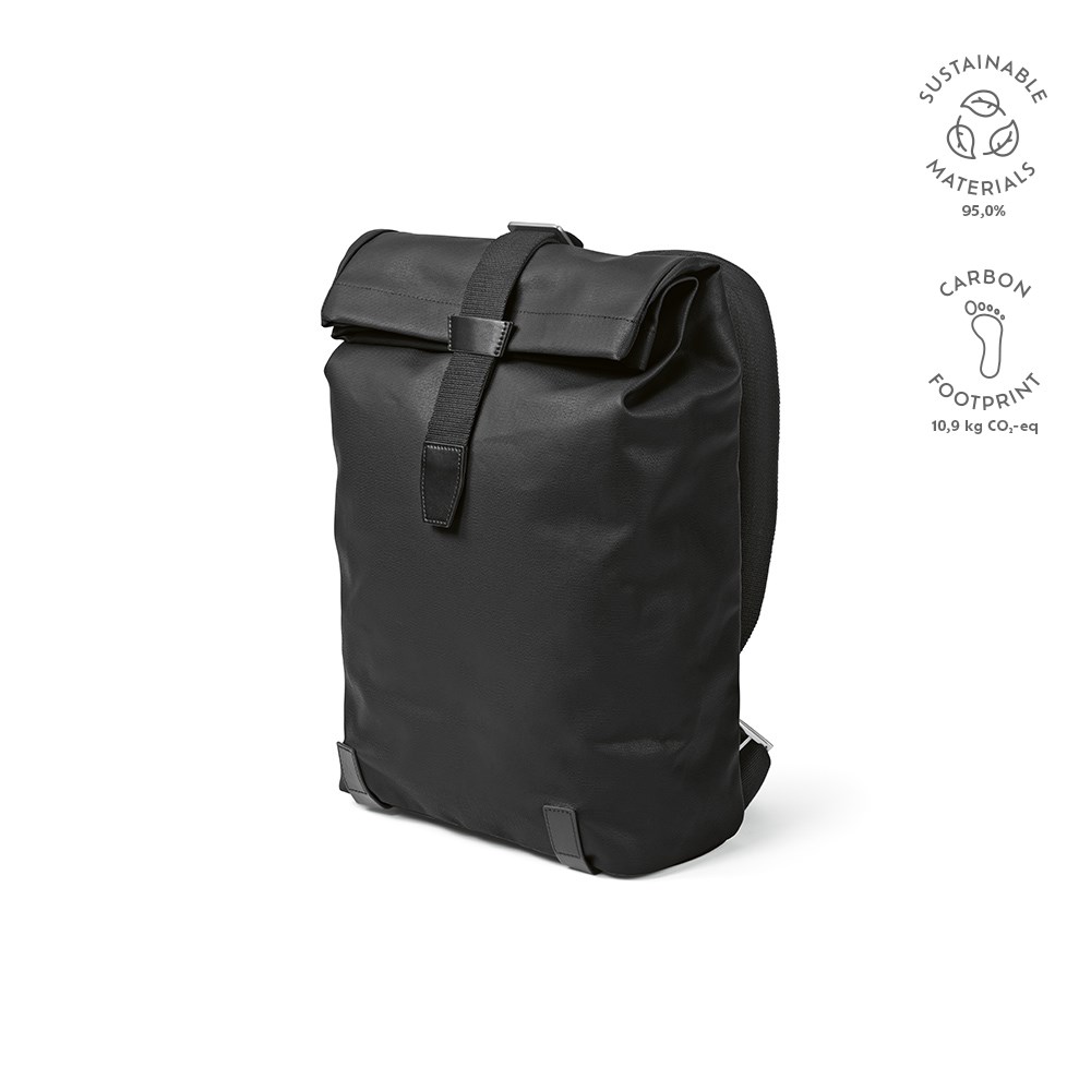 Berlin 23L Rucksak recy.Baumwolle 340gsm und rPU. Laptops bis 17"