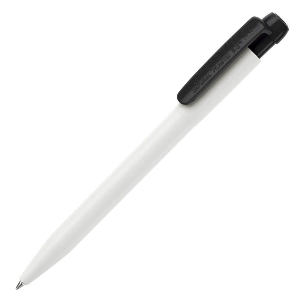 Kugelschreiber Ingeo TM Pen hardcolour - Weiss / Schwarz