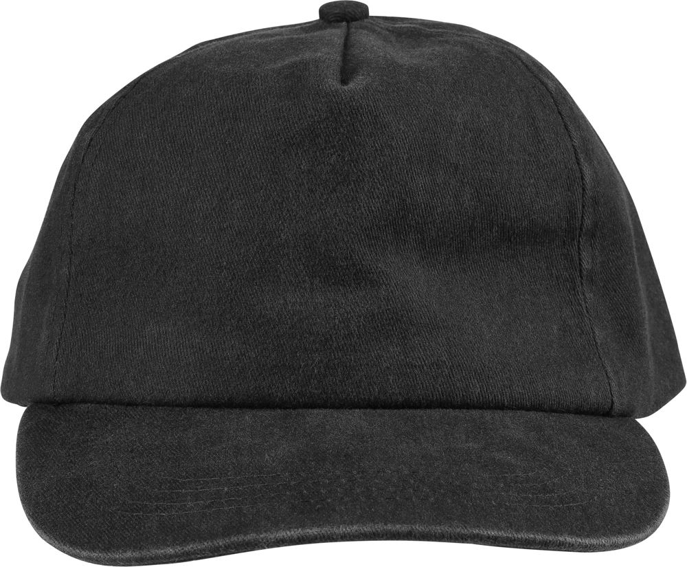 Baumwolle (240 g/m2) Mütze Liora - schwarz