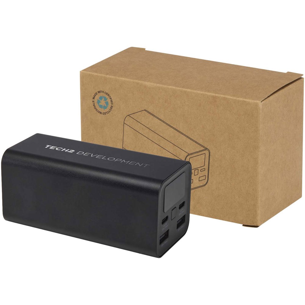 Acamar 70 W 20.000 mAh Laptop Powerbank aus recyceltem Aluminium