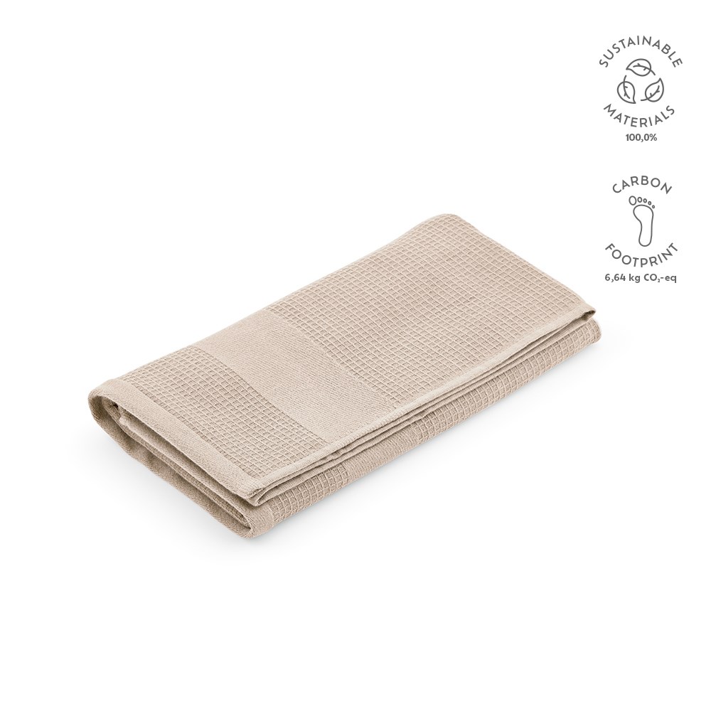 Botticelli L Badetuch recy.Baumwolle 500 g/m². Hergestellt in Portugal - beige