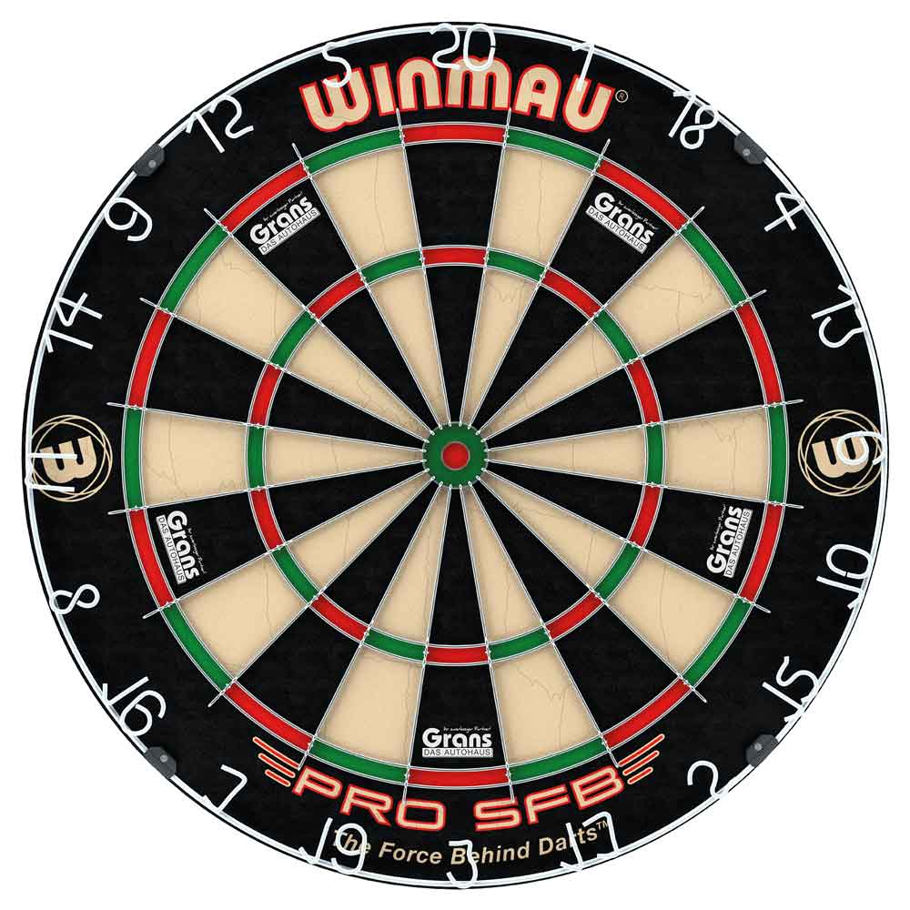 Dartboard Winmau Pro SFB mit Bedruckung